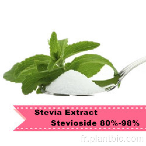 Haute qualité 100% Natural Rebaudioside Un édulcorant Extraits Stevia